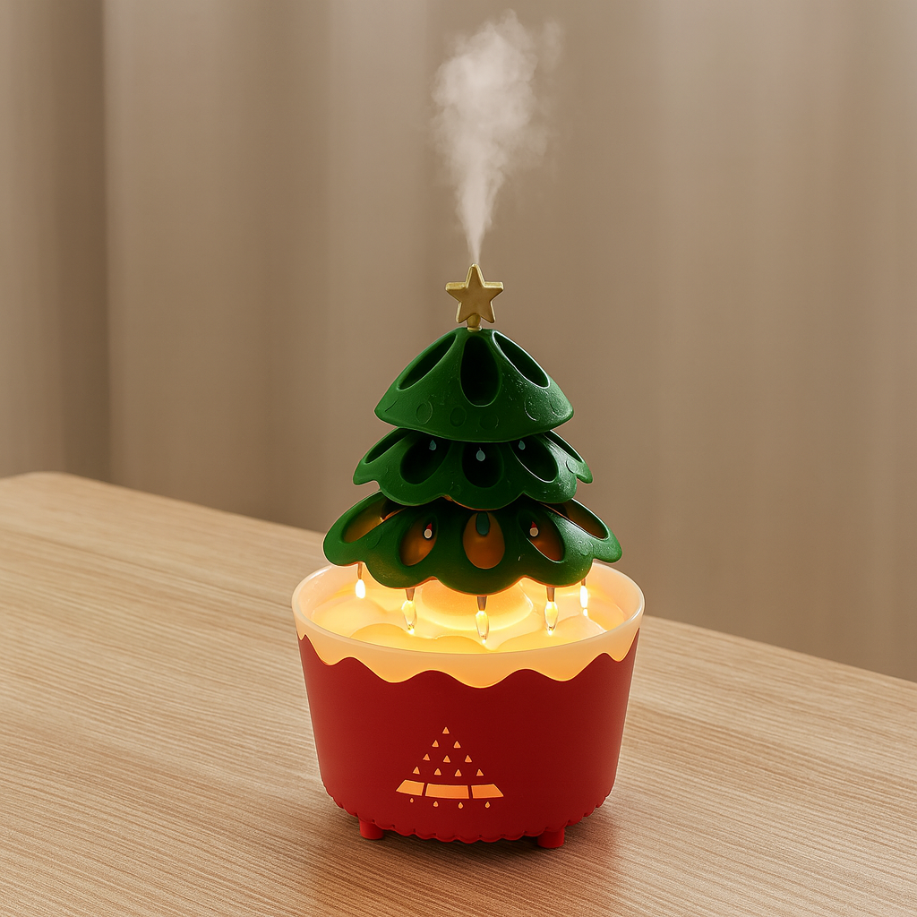 Christmas Tree MistGlow™ Aroma Humidifier
