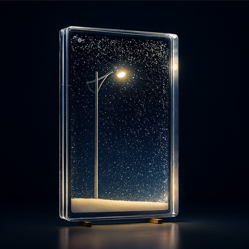 FrostTown Lite™ Snowy Desk Light