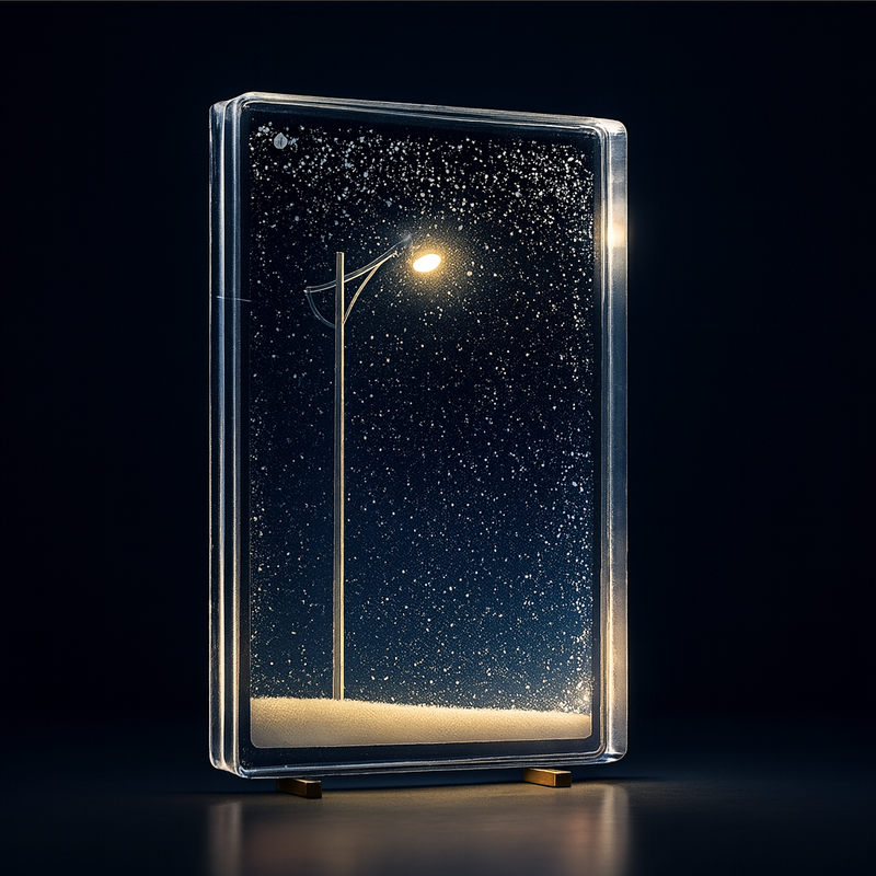 FrostTown Lite™ Snowy Desk Light