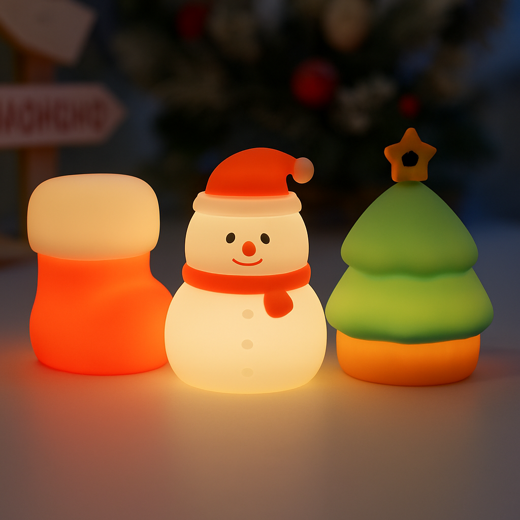 HolidayGlow Mini™ Christmas Nightlight
