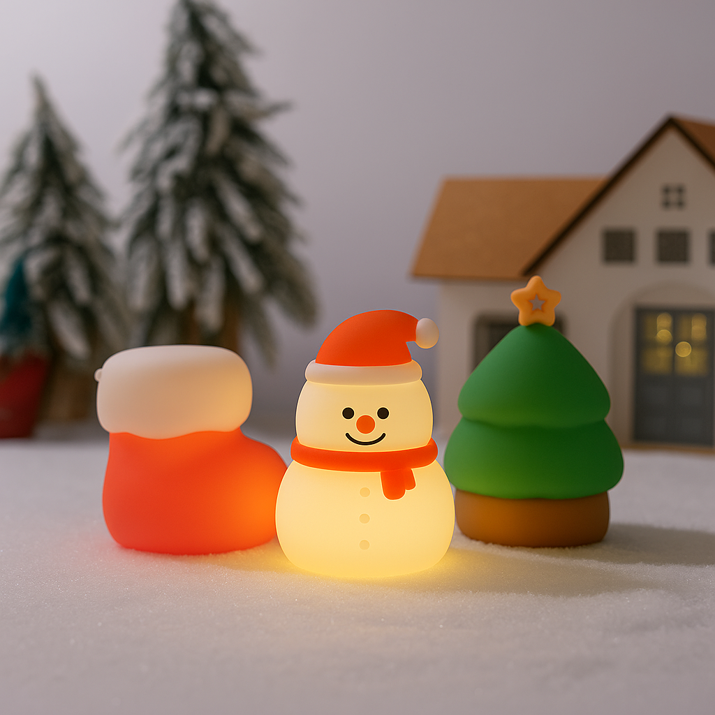 HolidayGlow Mini™ Christmas Nightlight