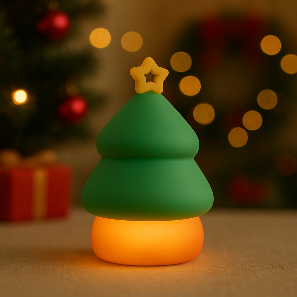 HolidayGlow Mini™ Christmas Nightlight